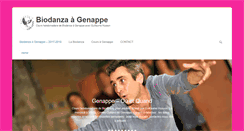 Desktop Screenshot of biodanza-genappe.be